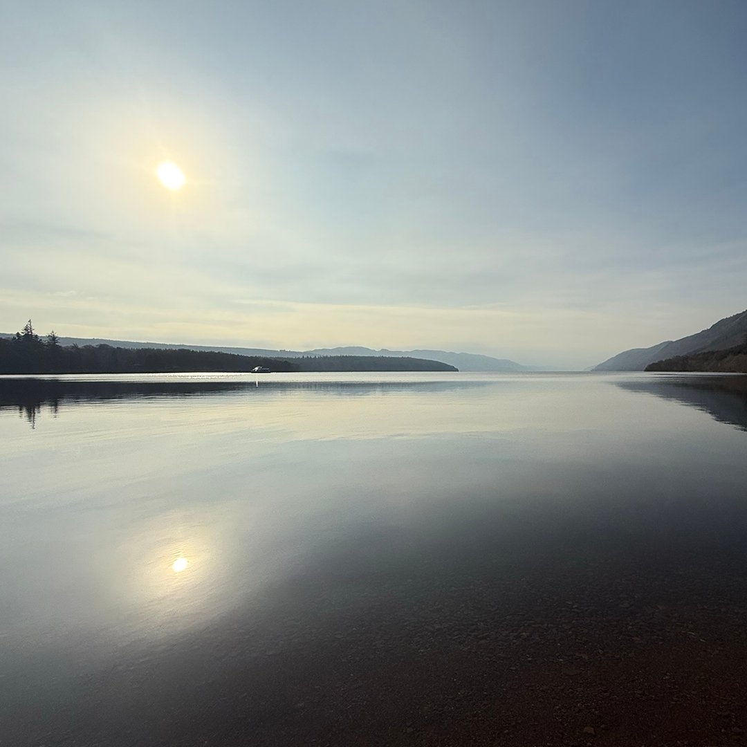 A beautiful calm lake